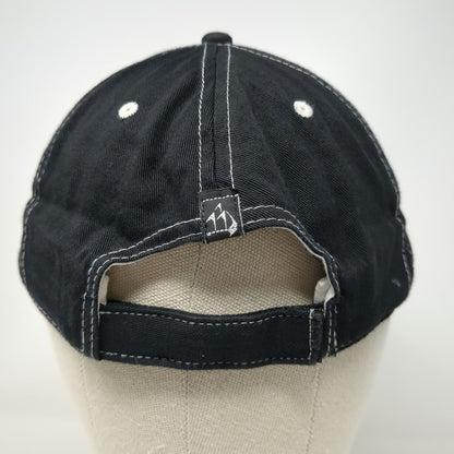 Cutty Whisky Baseball Cap Black One Size White Contrast Stitching Logo Patch Hat