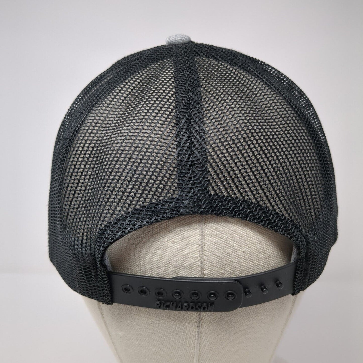 T&R Transportation Marsing Idaho Snapback Trucker Hat Gray OS Mesh Richardson