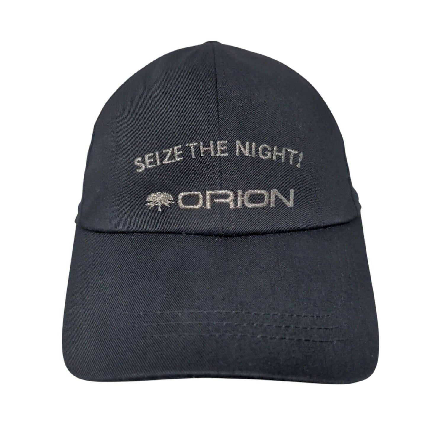 Seize The Night! Orion Slideback Hat Black One Size 6 Panel Embroidered