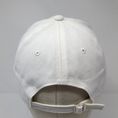 Pineapple Slideback Hat White One Size Solid Adjustable Embroidered