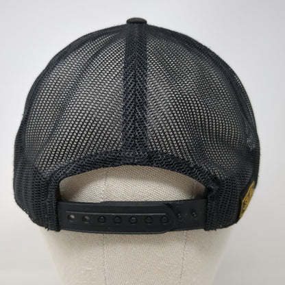 Ski Town All-Stars Steamboat Mountain Trucker Hat Black One Size Snapback Mesh