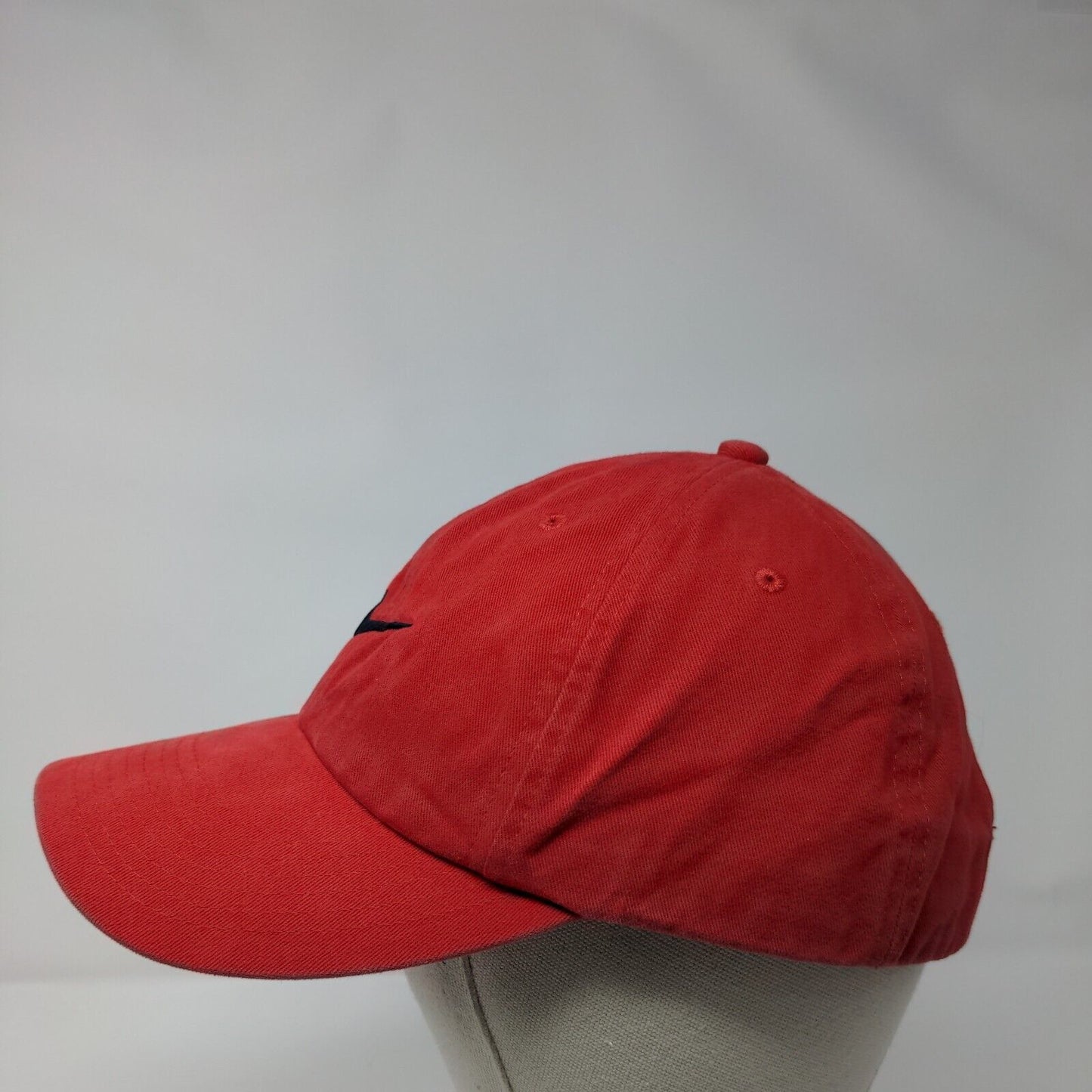 Nike Golf Slideback Hat Red OSFA Adjustable Embroidered Swoosh