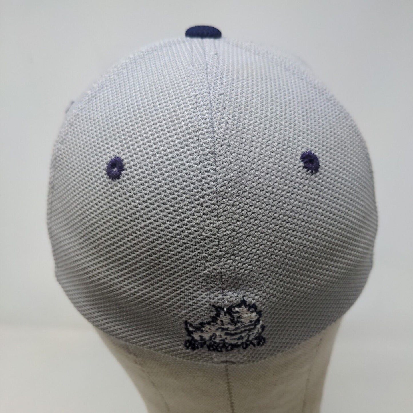 Zephyr Z Fit Men's Hat Gray Blue Size S TCU Horned Frogs Texas Christian