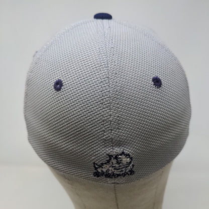 Zephyr Z Fit Men's Hat Gray Blue Size S TCU Horned Frogs Texas Christian