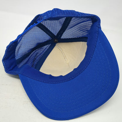Young An Trucker Hat Blue One Size Colonial Concrete Inc Mixer Truck Graphic