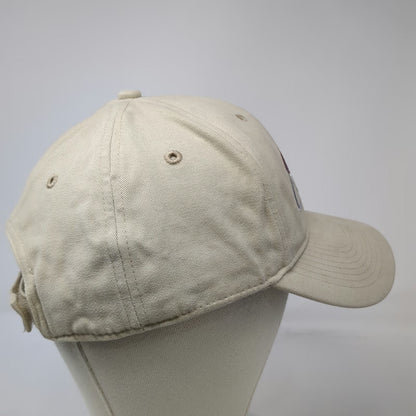 FLW Outdoors Fishing Hat Beige OSFM Baseball Cap American Flag Strapback Hook
