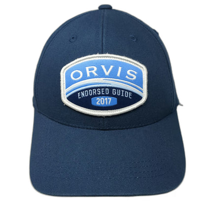 Orvis Snapback Blue White One Size Endorsed Guide 2017 Patch Cotton Fishing Hat