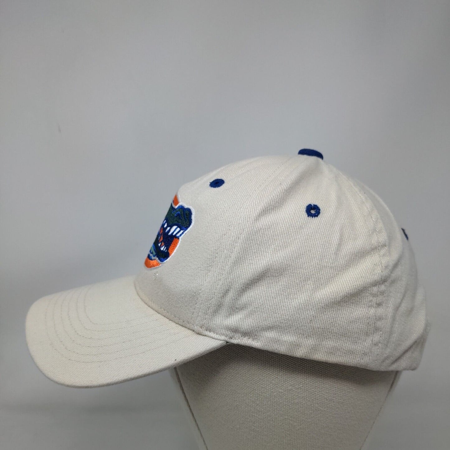 Florida Gators NCAA Strapback Hat Tan Embroidered Logo Captivating Headgear
