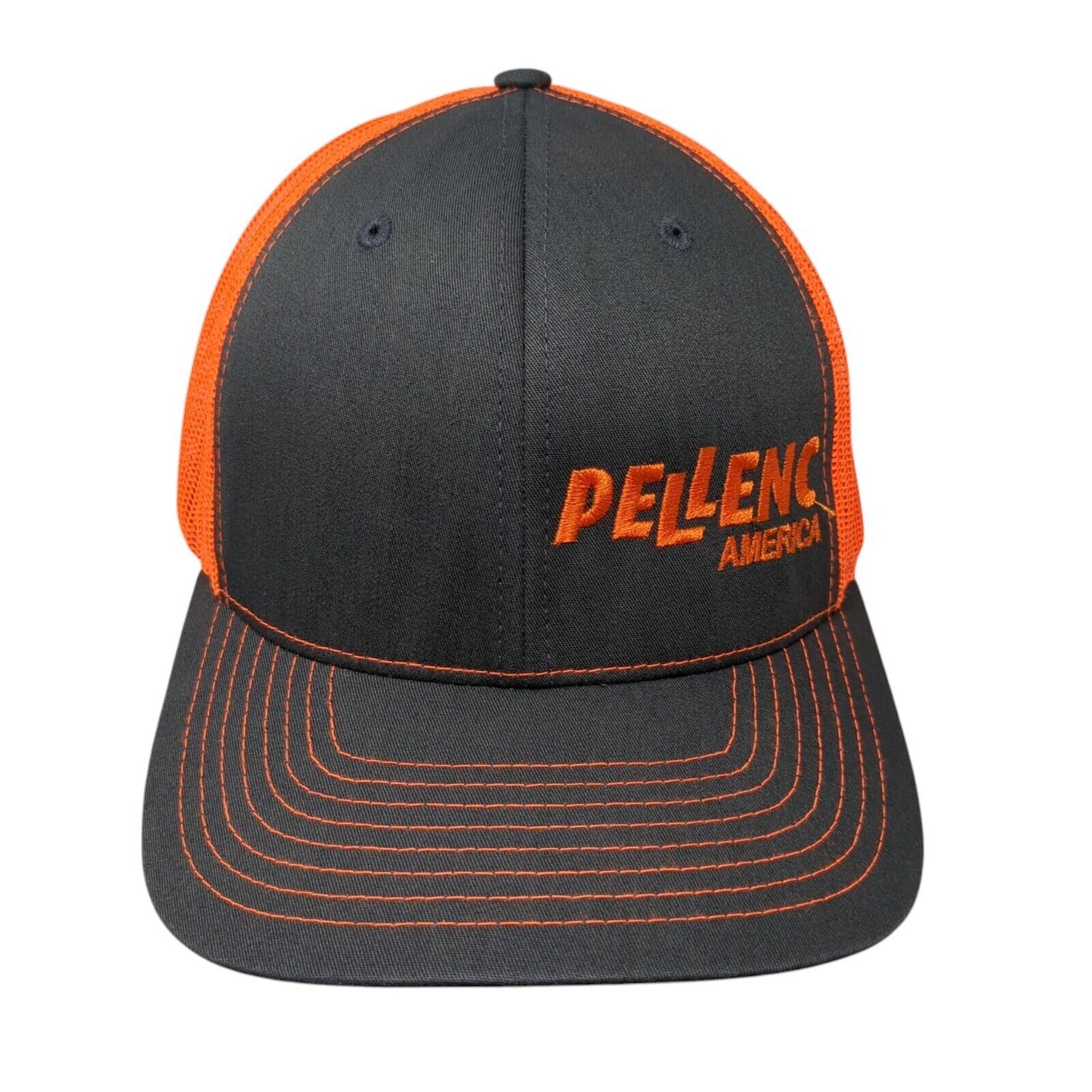Pellenc America Snapback Trucker Hat Multi One Size Mesh Back Richardson