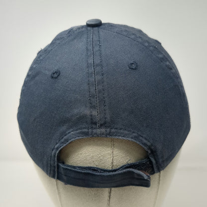 Vancouver Canada Flag Hat Baseball Cap Blue One Size Strapback Cotton Souvenir
