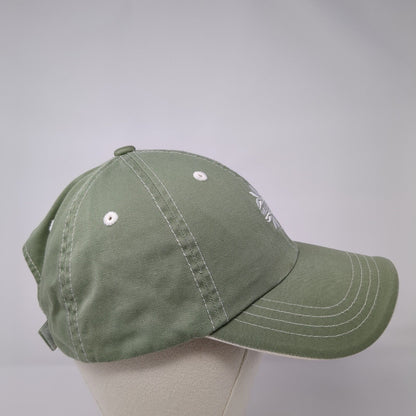 Waikoloa Hawaii Strapback Hat Green One Size Adjustable Embroidered Cotton