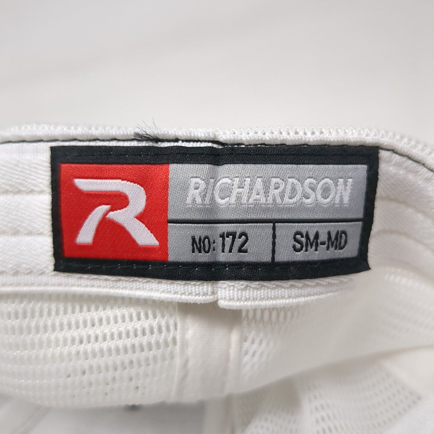 FNT Idaho Fitted Mesh Back Trucker Hat Blue S-M Embroidered Colorblock