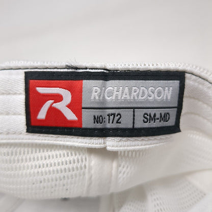 FNT Idaho Fitted Mesh Back Trucker Hat Blue S-M Embroidered Colorblock