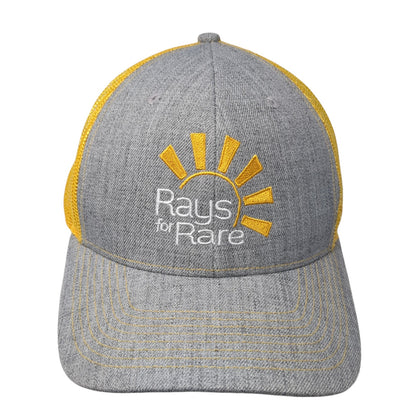 Rays For Rare Snapback Trucker Hat Multicolor One Size Mesh Back Fahrenheit