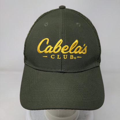 Cabela's Club Snapback Trucker Hat Multi One Size Embroidered Mesh Back