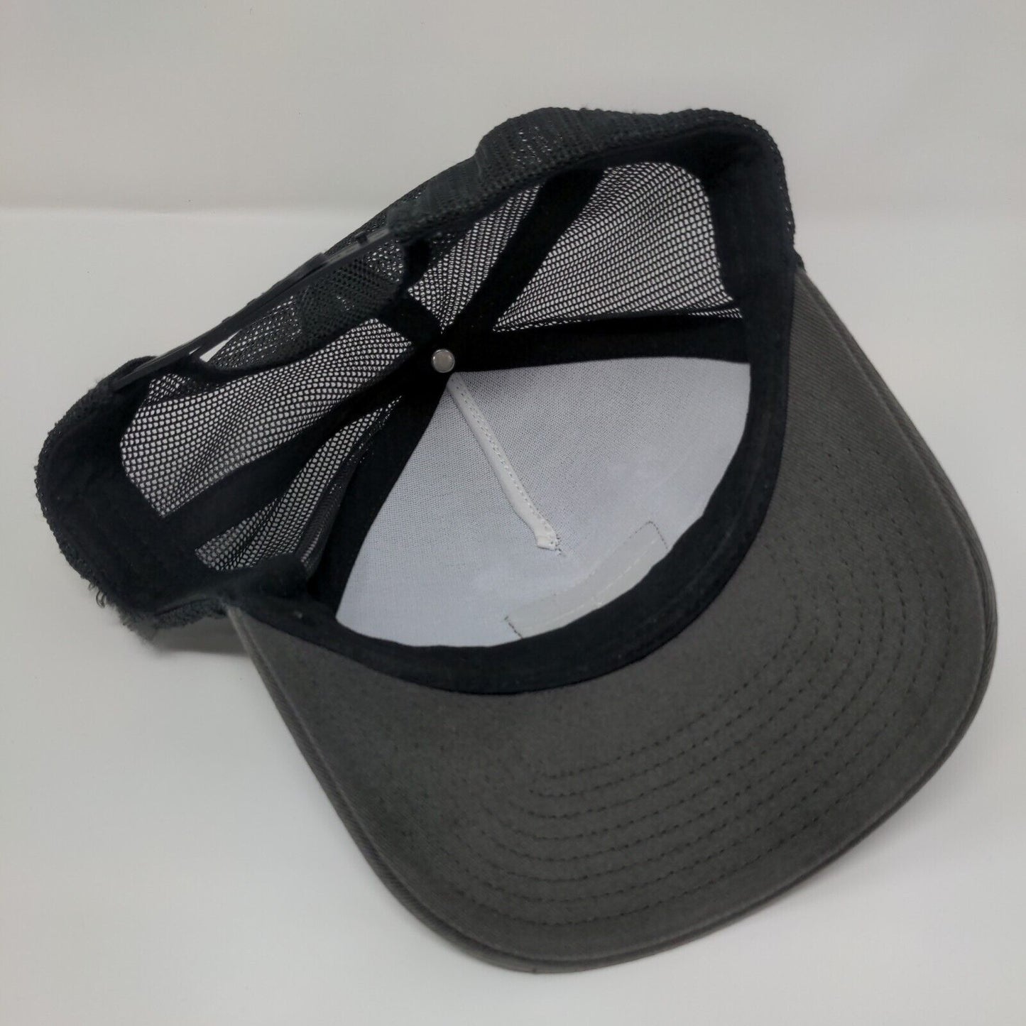 Haida Gwaii Est. 91 Snapback Trucker Hat Gray OS Adjustable Mesh Back Tristar