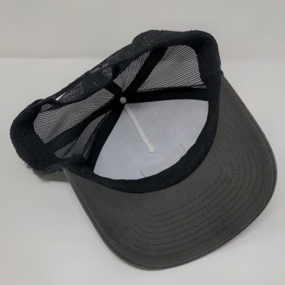 Haida Gwaii Est. 91 Snapback Trucker Hat Gray OS Adjustable Mesh Back Tristar
