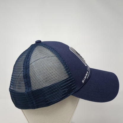 Simms Fishing Products Snapback Mesh Back Trucker Hat Blue One Size