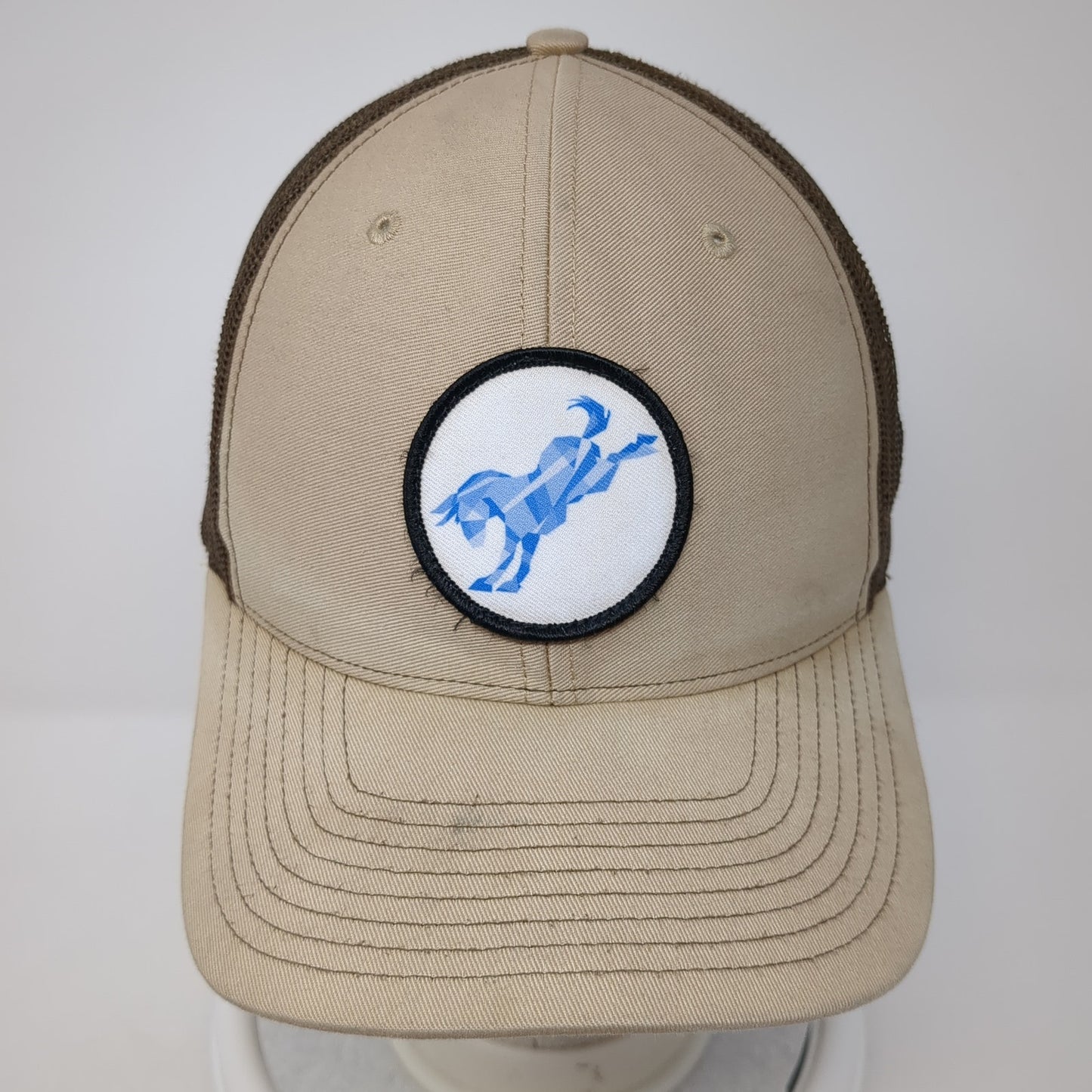 Onager Optek Snapback Mesh Back Trucker Hat Brown One Size Richardson