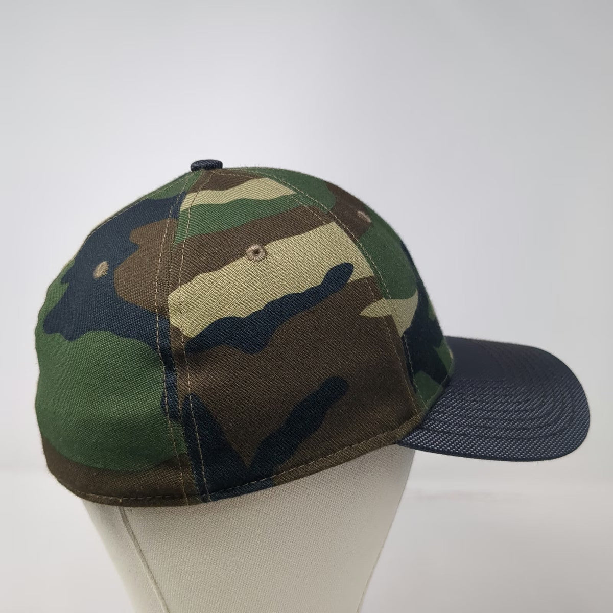 New Era 39THIRTY Baseball Cap Green Camo M Robinson Fresh Stretch Fit Hat