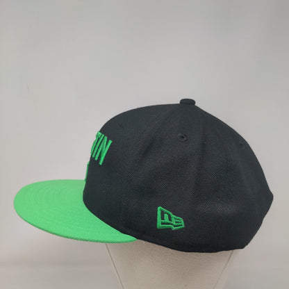 New Era Men's Snapback Hat Black OSFM Embroidered MLS Austin FC Logo 9Fifty