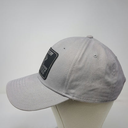 Otto Baseball Cap Gray One Size Mule Deer Foundation Sponsor Patch Cotton Hat