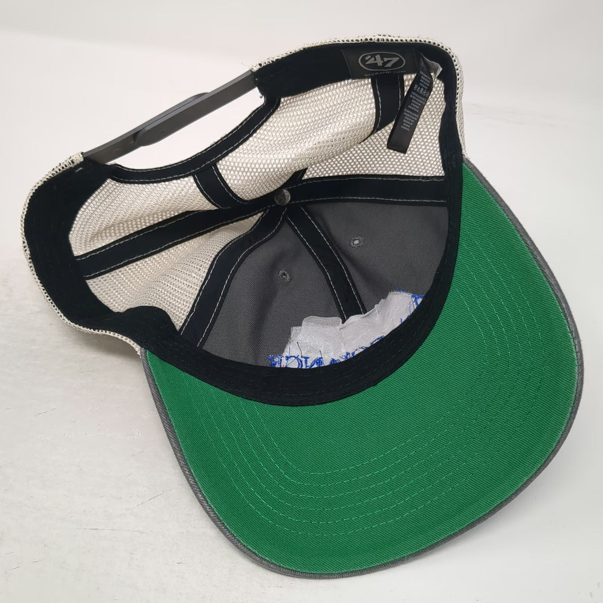 '47 Trucker Hat Gray One Size Allegiance Insurance Brokers Snapback Mesh Back