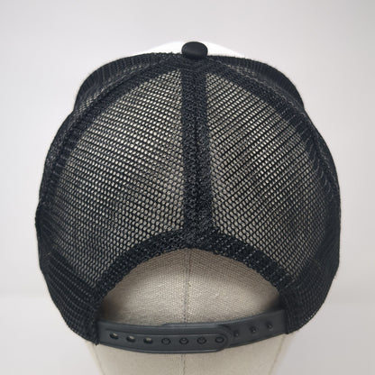 Rockstar Energy Drink Snapback Trucker Hat Black One Size Mesh Back