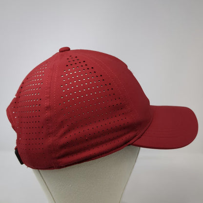 Nike Stanford Cardinal NCAA Red OSFM Cap Perforated Golf Swoosh Strapback Hat