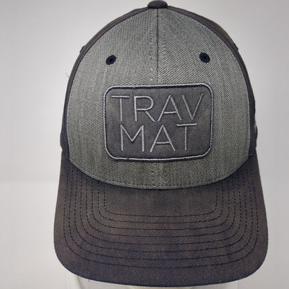 Trav Mat Wailea Maui Hawaii Fitted Hat Multicolor S/M Flexfit Yupoong