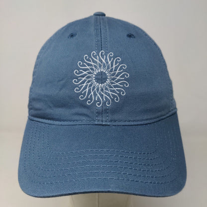 Legacy Men's Slideback Hat Blue Embroidered Sunburst Logo Adjustable