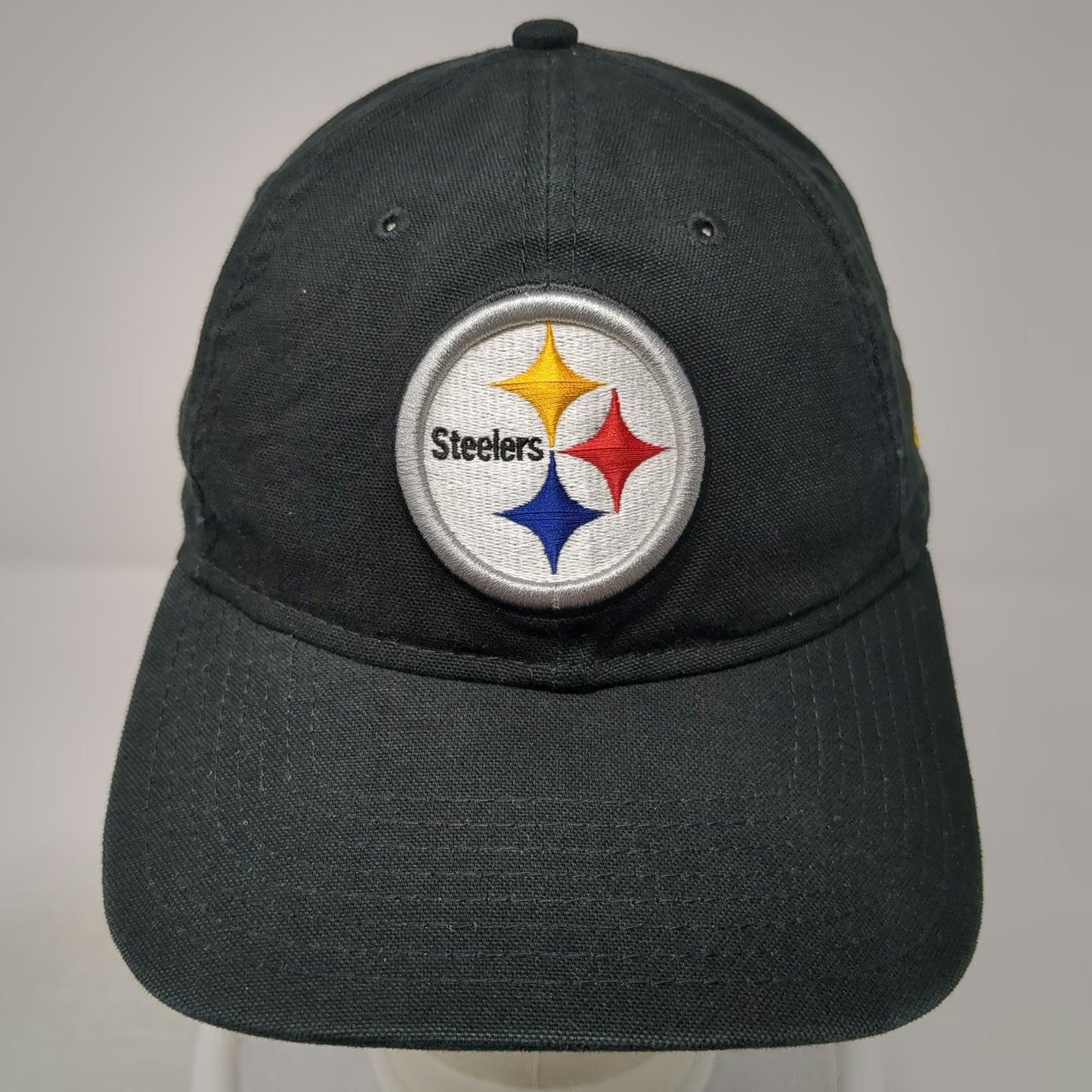 Pittsburgh Steelers NFL New Era Cap Black One Size 9TWENTY Slideback Curved Brim