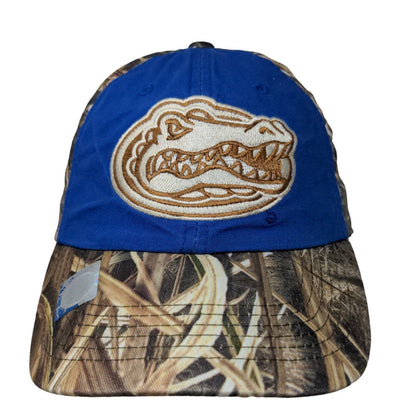 Captivating Headwear Men's Strapback Camo Hat Florida Gators Embroidered Logo