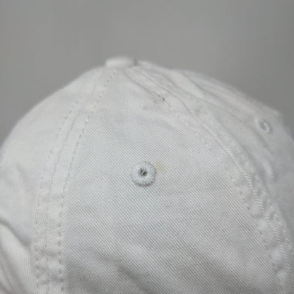 Shannon's Fish Fry and Bike Ride Strapback Hat White OS Embroidered The Game