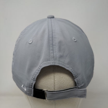 Sugar Mill Country Club Staff Strapback Hat Gray Classic Fit Ahead Performance