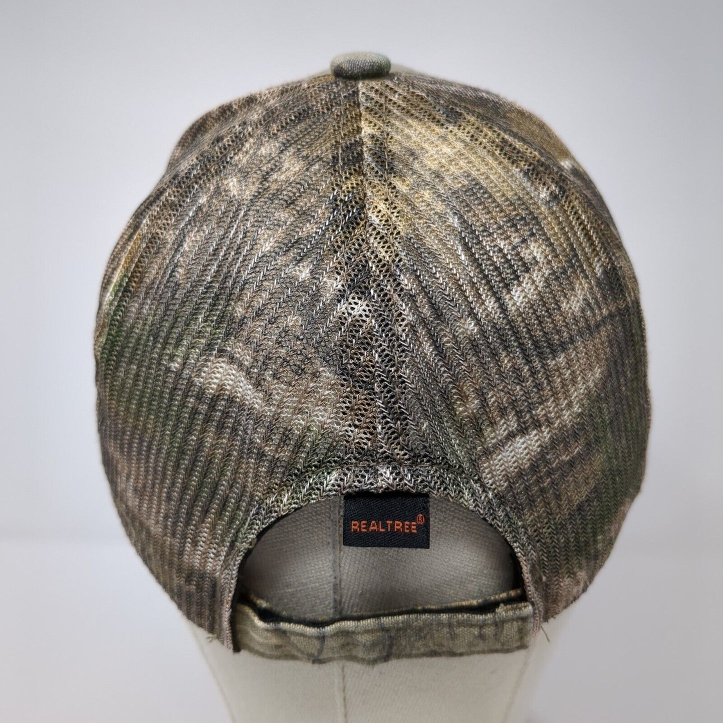 Nu Way Everything For The Contractor Strapback Trucker Hat Camo OS Mesh Back OC