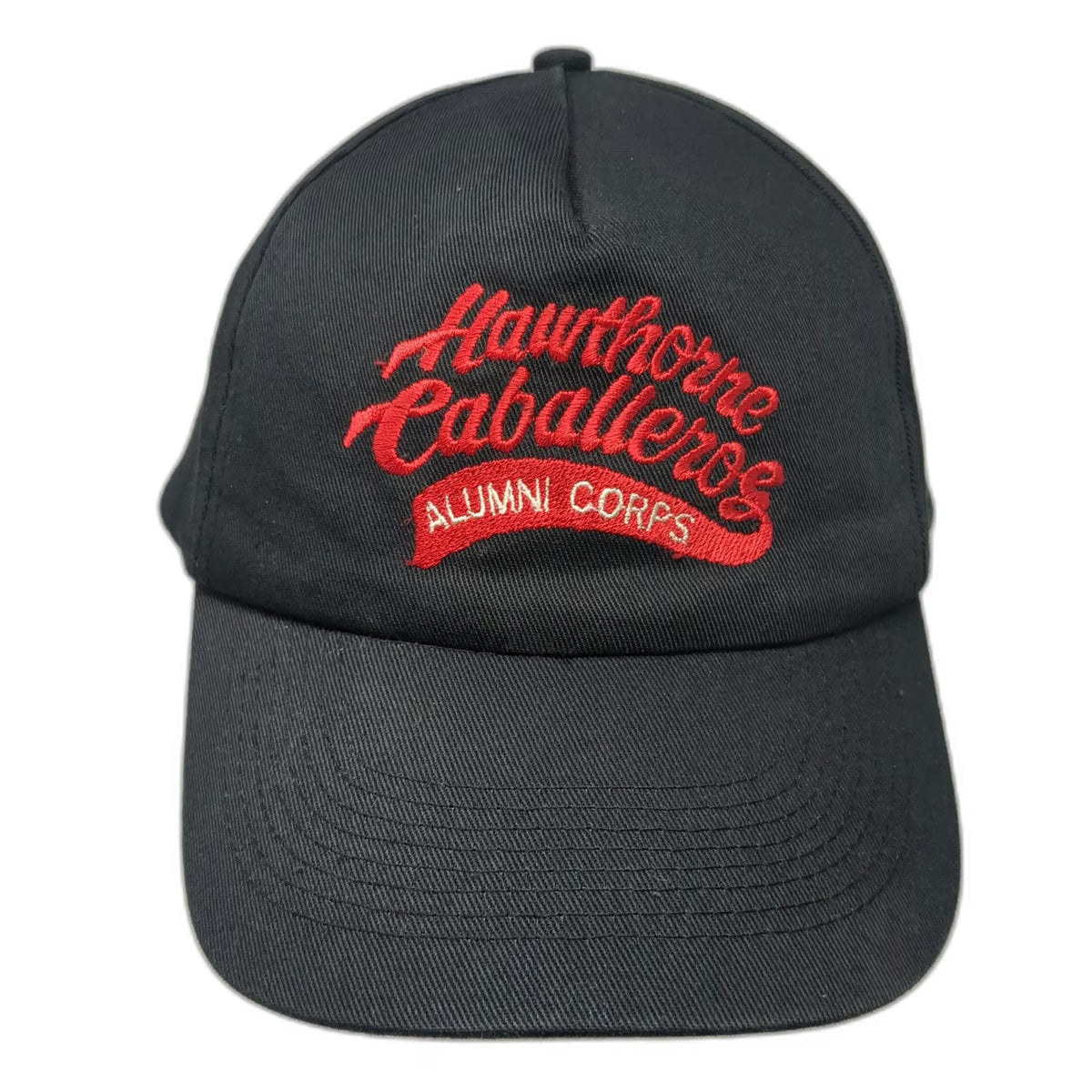 King Cap Hawthorne Caballeros Alumni Corps 5 Panel Black Hat One Size Snapback