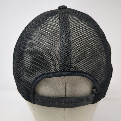 Trucker Hat Black One Size Good By Sucker Laughlin NV Mesh Back Made USA Vintage