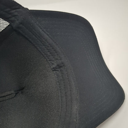 Mom Snapback Trucker Hat Black One Size Adjustable Mesh Back 6 Panel Polyester