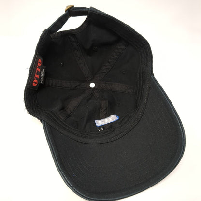 T-O Engineers Slideback Hat Black One Size Adjustable Embroidered Otto