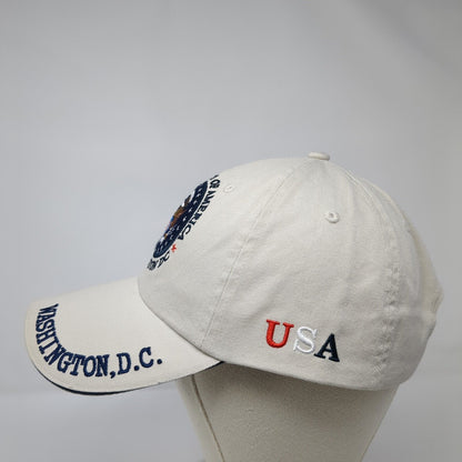 United States of America Washington DC Slideback Hat Tan OSFA 6 Panel