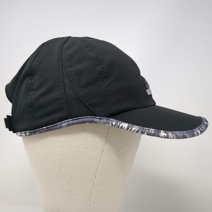 Adidas Baseball Cap Black OSFM Performance ClimaCool Graphic Brim Strapback Hat