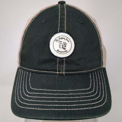 Ahead Trucker Hat Black One Size Dropping Junior Championship Golf Mesh Back