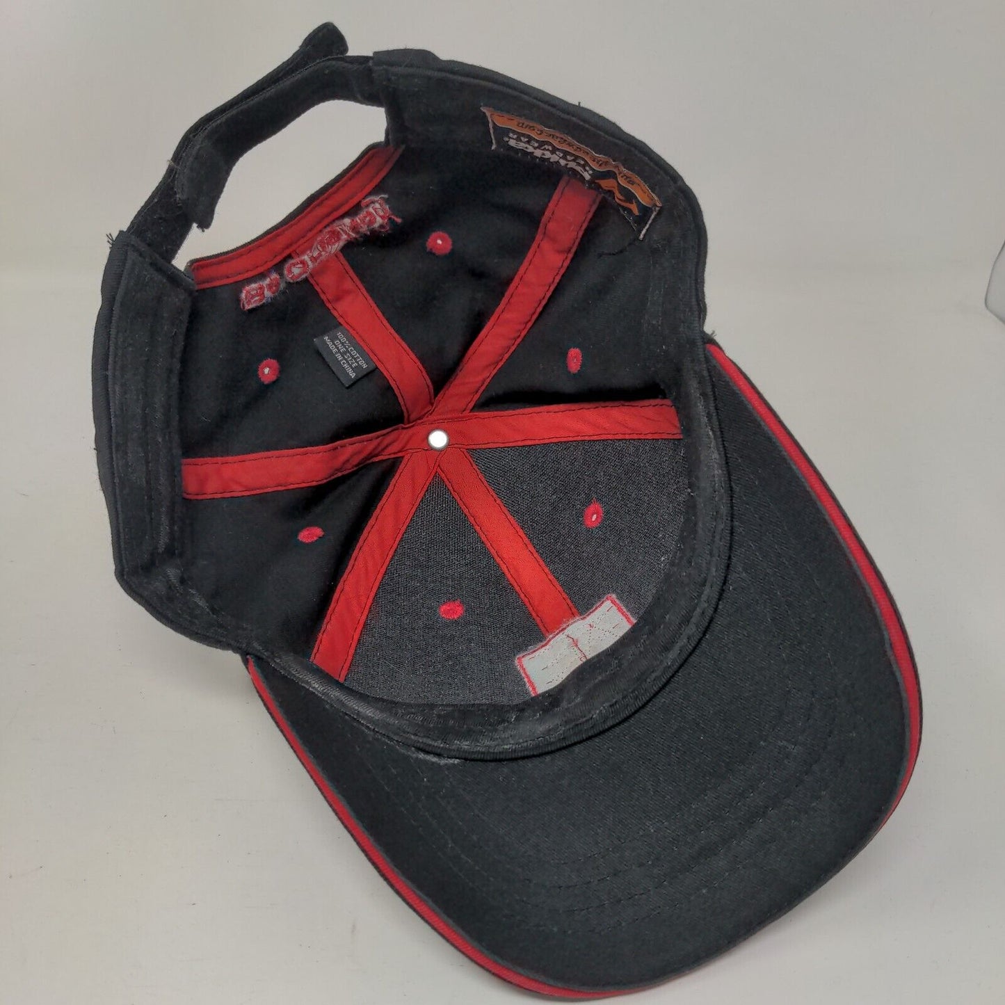 Rocky Mountain Section Strapback Hat Black One Size Be Original Pukka