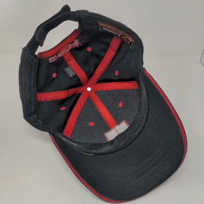 Rocky Mountain Section Strapback Hat Black One Size Be Original Pukka