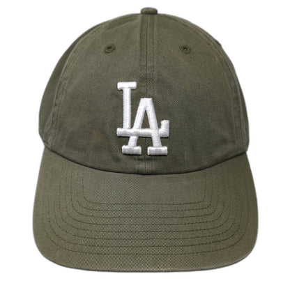 47 Brand Los Angeles Dodgers MLB Green White Baseball Cap Hat One Size Slideback