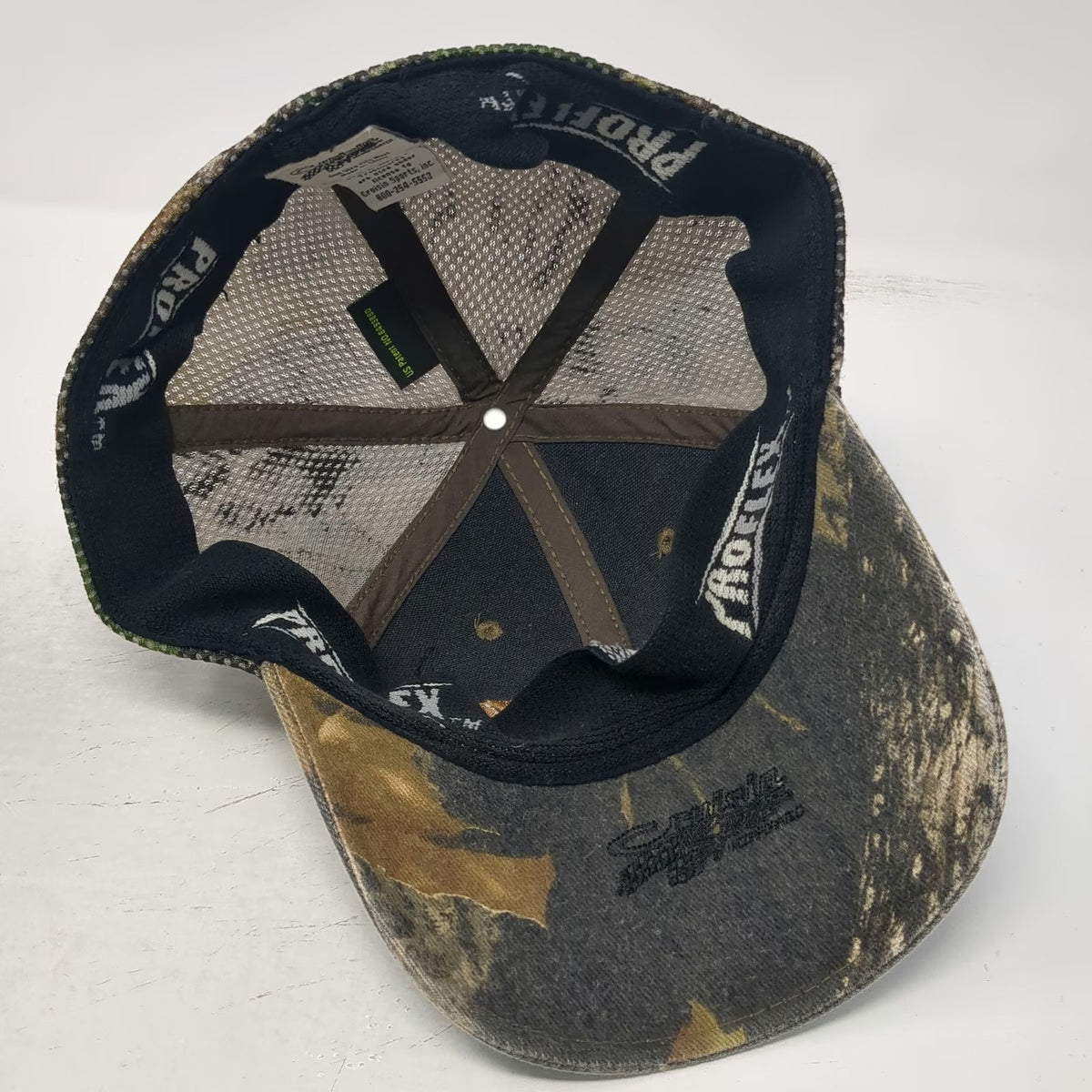 Cruisin' Sports Baseball Cap Black One Size Chevrolet Bowtie Camo Mesh Hat
