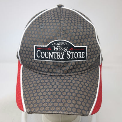 Valley Wide Coop Country Store Brown XL Baseball Cap Hat Honeycomb Stretch Fit