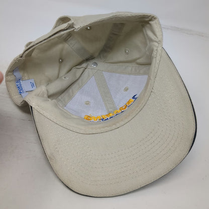 Port & Company Baseball Cap Beige One Size Roaring Springs Water Park Hat Cotton