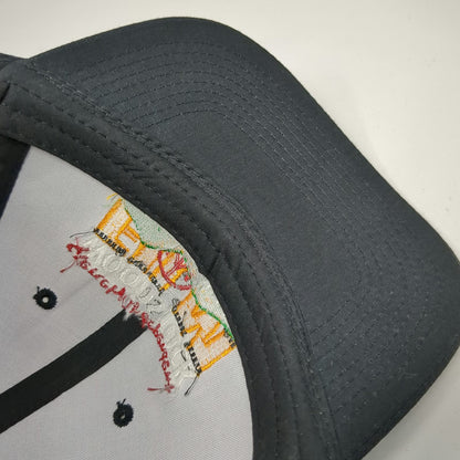 Heat Baseball Cap Black One Size Woodstock Film Festival Peace Strapback Hat